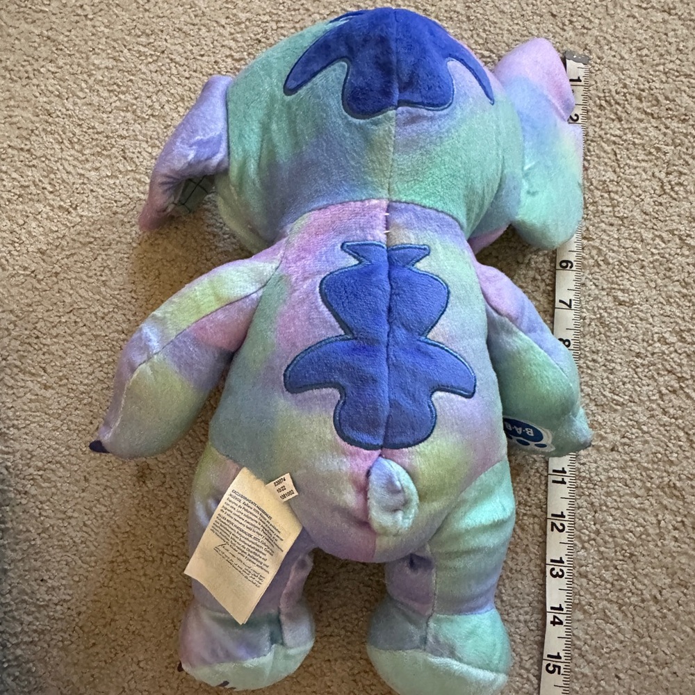 Disney Stitch Stuffed Animal with Colorful Pajamas - Picture 5 of 7